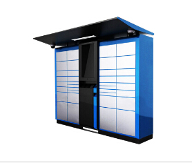 郑州电子信息职业技术学院订智能快递柜 安装完毕