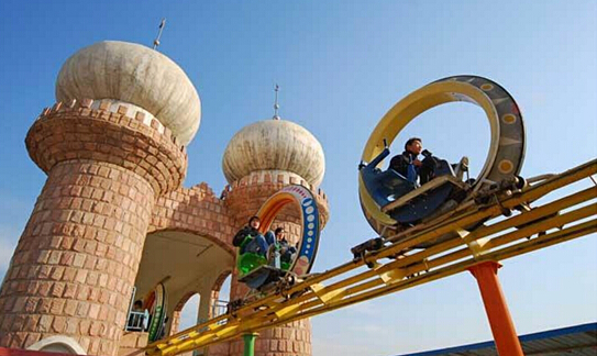 庆祝中星钢木垃圾桶成为郑州某游乐园首选