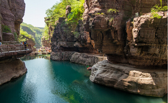 中星钢木垃圾桶进驻焦作云台山景区