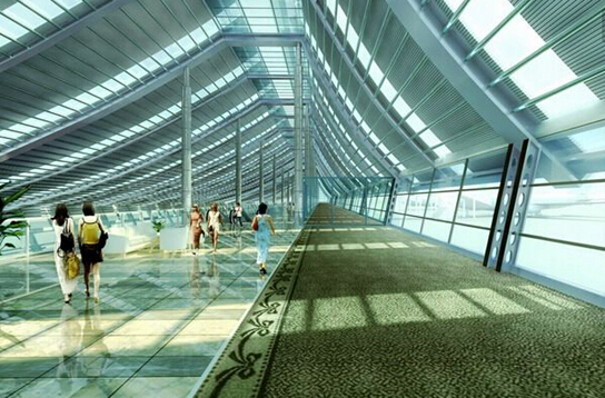 洛阳机场,怎能少了中星ZX-KQ162烤漆垃圾桶?